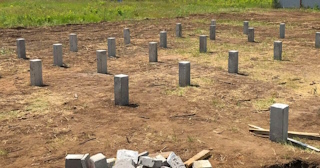 Фундамент на забивных жб сваях под ключ в Анапе - фундамент из забивных железобетонных свай цена от 3165 руб/м2