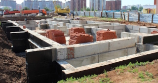 Фундаменты промышленных зданий в Анапе цена от 24898 руб. - заказать строительство фундамента промздания под стальные колонны